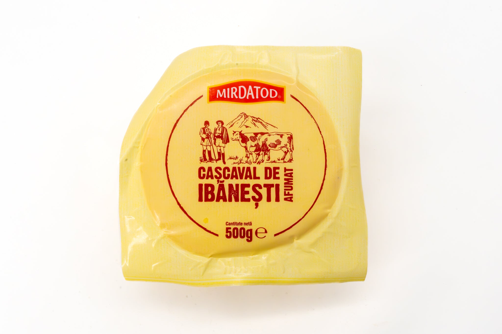 Cascaval afumat de Ibanesti 500g